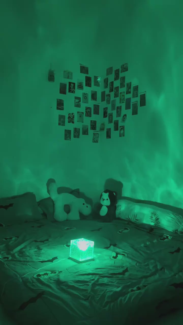 AquaGlow Night Light Aura Lamp